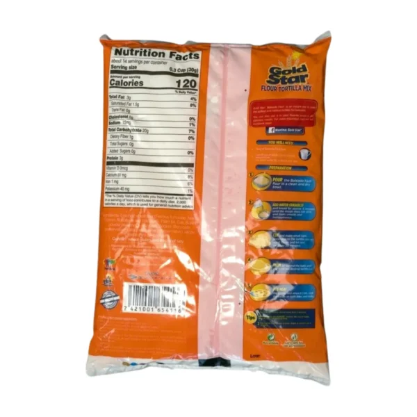 Harina Gold Star Baleadas Fácil 400g