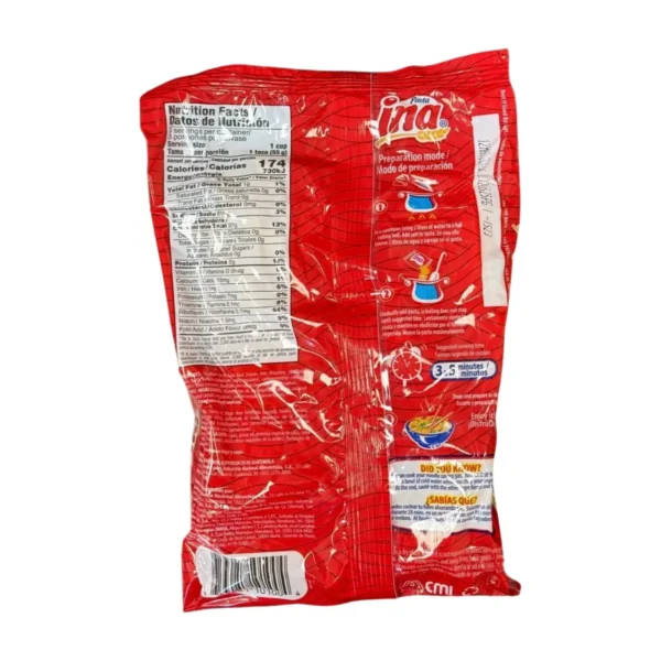 INA Pasta Chow Mein con Soya Pequeño r 1