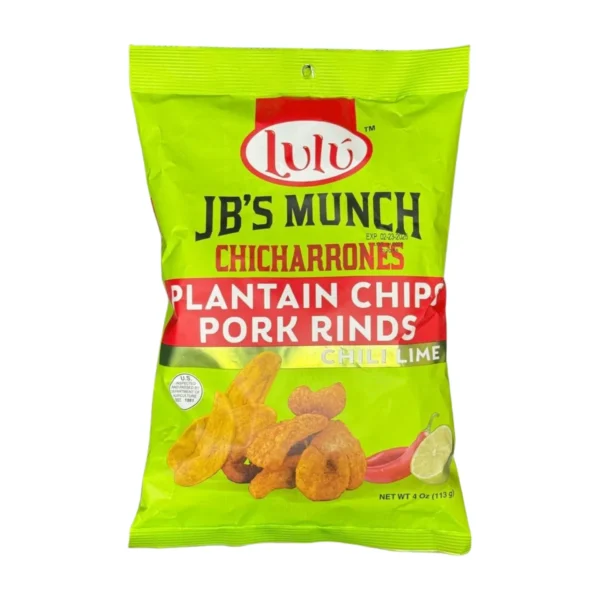 Lulu JB_S Munch Chili (Porkrinds and Plantain)