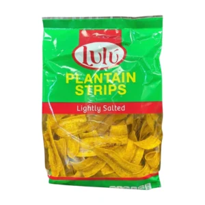 Lulu Plantain Strips Salted SHIPPER