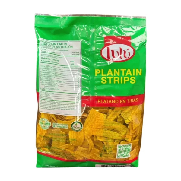 Lulu Plantain Strips Salted SHIPPER 1