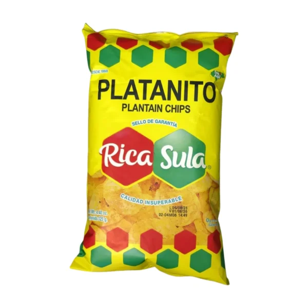 Rica Sula Plantain Chips 125Gr
