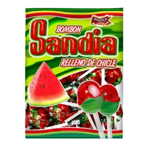 VENUS BOM BOM SANDIA RELLENO DE CHICLE