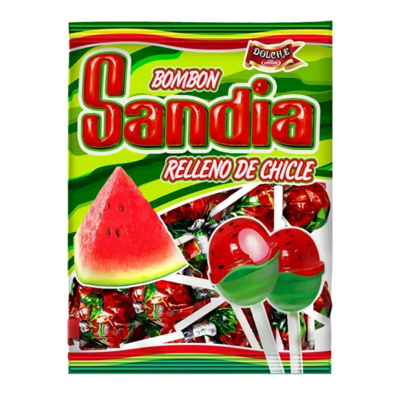 VENUS BOM BOM SANDIA RELLENO DE CHICLE